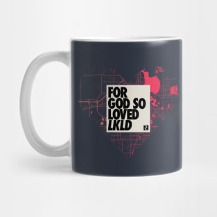 For God So Loved LKLD Map Color Mug